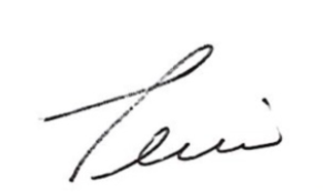 Terri's signature