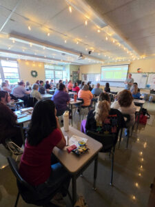 Session with presenter at the SWAP Conference