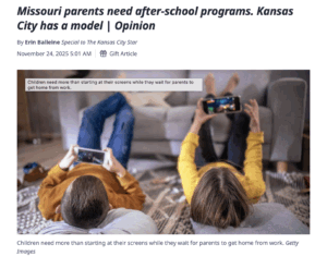 Screenshot of the article heading