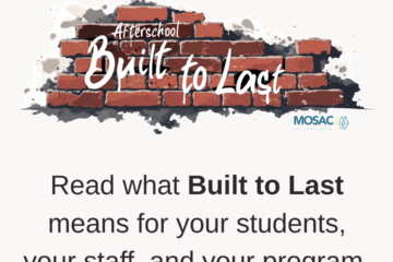 Read what Built to Last means for your students, your staff, and your program.